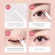 Suzhiran Suran double eyelid patch natural traceless invisible lace single-sided and double-sided swollen eyelid single eyelid special eye beauty men and women single-sided S short and narrow type + Suzhiran eye mask*2 pcs 72 pieces