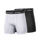 
Basketball leggings men's sports running fitness equipment compression training five-point underwear high elastic quick-drying tight shorts five-point pants 702-black 2XL