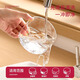 Wellmeet Dampfte Eierschale ergänzende Lebensmittelglas Eggosenpuddung gedämpfter Schüssel mit Deckel Gu Gu kleiner Baby gedämpft Eier Pudding Special 2 Packs - milchweiß breiter Mund 520ml