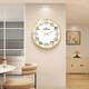 Chiikawa jiikawa mignon mur suspendu usaqi maison créative chambre salon horloge dpl698b white frame en plastique étroit aiguille noire 10 pouces