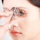 Morning Color Comb Teeth Wide Angle Frameless Eyelash Curler Partial Clamp Teeth Comb Eyelash Curler Beginner