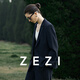 ZEZI Raindrop Suit Imported NIKKE100 Wool Suit Suit Women's Casual Suit Business Commuting Professional Wear Spring and Summer Raindrop Suit Twilight Blue L (110-120Jin Jin equals 0.5 kg)