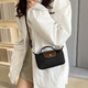 Longxiang Pingtin nylon dumpling bag women's single handle handbag simple and fashionable one-shoulder crossbody mobile phone coin wallet black