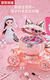Qilicai Xiaobei Loli Juguetes de maquillaje para niños MAQUILLO Play House Girl Girl Princess Seshadow Lipstick Lipstick Nail Polish Box 778932 Gelier Reduck Makeup Box