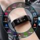 Smart Bracelet Sport -Schrittzähler Wecker Farbbildschirm Bluetooth Armband Uhr Multifunktion Mobile Handy Paare Universal Cosmetries Cool Schwarz - Factory Direct Supply - Qualitätssicherung [Schwarz] Luxusmodell [Multifunktional Sports Fashion Universal]
