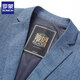 Romon (Romon) Anzug Herrenanzug Top Single Business Casual Anzug Single Druppenanzug Jacke für Männer Western Spring und Herbst Neuer Stil 9926 Grau XL 180 [Empfohlen 135-150jin [Jin ist 0,5 kg]]