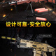 乐高积木枪拼装玩具可射击仿真儿童ak47玩具武器枪男孩礼物 98K枪【653颗粒】
