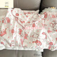 Ximuyao Sanrio Hello Kitty Pyjamas for Women in Summer trois pièces 2025 Nouveaux vêtements à manches courtes et à manches courtes WZL-1484 Contant à manches courts-shorts à trois pièces Set M [80-100jin suggéré [Jin équivaut à 0,5 kg]]