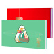 
Five-colored Dragon Boat Festival free gift book includes gifts COFCO Rice, flour, oil, fruit, beef and mutton gift card pickup card coupon Others 698 type family style