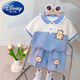 Disney Girls Anzug modische Sommerkleidung Baby Casual Sports Sommer Kleidung Neues Baby Kurzärmel zweiteiler Set Pink 80