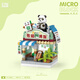 Loz versammelte Bausteine ​​für Männer und Frauen Kindertag Toys Street Street Model Home Decoration Geburtstagsgeschenk 8625 gebratenes Bäckerei Store
