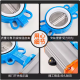 
Pneumatic tetrafluorobutterfly valve D671F-16 304 plate Pneumatic butterfly valve Pneumatic butterfly valve Clip type butterfly valve DN40-300 GT model DN40 (Tetrafluoro+304 plate)