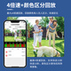 高斯贝尔监控摄像头家用室外360度无死角夜视全景无线超高清4K监控器户外农村无需网络手机远程自动旋转 [送10年流量]300倍变焦+三镜头+送足128G