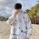 常缕竺【1390人好评】户外冰丝防晒衣服男夏季超轻薄宽松休闲夹克韩版潮 黑色 S
