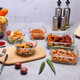 Lock Lock (Locknlock) [Kitchenware 618] Lunch de vidrio Microondas Fruit Freshness Box Lunch Box LLG831O_650ML