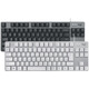 Logitech отпечатанная 835 проводная механическая клавиатура 84 Key Blue Black Tea Waft Black White Cack Game распечатанный K835 Красный вал розовый