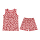 Modal summer large-size sleeveless vest pajama set comes with chest pad integrated cotton home clothing for women's suspenders, can be worn thinly on the outside FY9853 M (recommended 75-95Jin [Jin equals 0.5 kg])