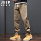 
JEEP SPIRIT Jeep Work Pants Men's Autumn Legs Casual Pants Men's Korean Style Pants Men Camel XL