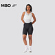 MBO cycling suit sweat shirt women bicycle quick-drying B130 vest bottom shirt mountain bike road bike equipment white L