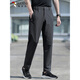 Woodpecker pants men 2025 new high-quality stretch straight pants loose breathable sports pants comfortable and refreshing casual pants men gray XL