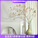 Wen Shi Ou Shan Returns Natural Plant Dried Flower Bouquet Living Room Decoration Wabi-sabi Wind Flower Arrangement Dried Branches Decorative Ornaments Dried Branches Southern Snake Vine Dried Flowers 3 Branches 80-100cm
