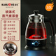 KAMJOVE health pot tea boiler spray tea boiler white teapot black teapot office household steam teapot 1L black 1L