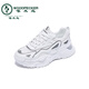 Woodpecker high-end brand new spring four-season casual shoes for woodpecker shoes trendy and versatile breathable and comfortable thick sole white 35