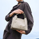 Banpo Decoration (Bampo) [mismo estilo en Han Xue] Nuevo estilo de perfección de la canasta de vegetales con la primera capa de cuero de vaca de cuero original de un solo hombro para la bolsa de moda de moda para mujeres poria Cocos White (patrón de mano)