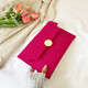2025 Casual Women's Clutch Casual Fashion Clutch New Fashion Simple Envelope Bag Hand-in Bag Khaki

