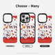 Belle Ten Cent (MSMF) Sanrio Apple Magnetic Phone Case Magsafe Cartoon Cute Girl Heart Katie Cat Advanced Wireless Charges Two-in-1 APPLICABLE CAS DE PROTECTION ANTI-FALL FEMMES [MAGNÉTIQUE] Melody-BG693G iPhone16