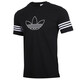 Adidas (adidas) Clover NOUVEAU MENS SPORTSWEAR RUNACK TRAPAGNEMENT FITNESSE HOURTABLE COFFORT CASCOST ROUND COURT CORD SHIRT FM3897 S