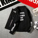 FHHUABD Trendy Brand Retro Jeans Jacke für Männer Frühlings- und Herbst -Druck -Casual -Jacke für Herren Herbst und Winter 2023 Neues Modell 834 Black M 105jin [Jin gleich 0,5 kg] kann unten getragen werden