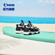 Jordan (QIAODAN) baby boys and children's shoes summer new children's shoes children's sports sandals lightweight toe-cap beach shoes Jordan white/black 26