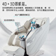 IRest massage chair home space capsule 2025 full-body massage fully automatic top ten brands self-operated 4D dual movement as a gift for parents, elders and the elderly S733 Dawn Gray