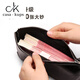Casa-Kupsck Leder Brieftasche Damen 2025 Neues einteiliges dünnes langes Geldbeutelbeutel Männer große Banknote Bargeldspeicher Änderung handkennzeichnender Schwarz-Can-Hold 200 Big Banknotes