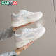 Katile Crocodile Damenschuhe Forrest Gump Schuhe für Frauen Sommer atmungsaktiven Sport und Freizeitbrettschuhe Dad Schuhe Frauen 1591 Pink 38