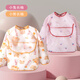 Henry Kelly children's smock, male and female baby eating bib, baby bib rice pocket, waterproof reverse dressing, autumn and winter anti-dirty apron
