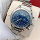 [SECUESTA 99 NUEVO] OMEGA Men's Watch Speedmaster Series Mecánica automática Mecánica Reloj Multifuncional CRONOGRO DISETA PANTALLA Lumino