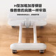 Hilibab Baby Scheding Baby Baby Coaxing Artifact Fitness Stand Piano Piano Toy Baby Coaxing to Sleep Rocking Blue REBADOR Caja de regalo