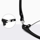 Essonio Reading Brille Herren High Definition Ultra-leichter blaues Licht Anti-Blau-Licht ältere Menschen alte Brille Frauen mittleren Alters mittleren Alters und ältere Hochzeitsbrille Universal Schwarz und Silber 100 Grad für 40-49 Jahre empfohlen für 40-49 Jahre