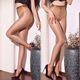 
FHHUABD Little Matchmaker 640 Needle Giant Peak Jelly Aurora Waistless Crotch Stockings Sexy Silky Glossy Pantyhose Light Black One Size Regular Giant Peak Jelly 1396 Aurora