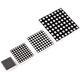 Zejie 8*8 LED dot matrix module 1.9/3/3.75/5mm red 1088/1588/2088BS common yin and yang screen 3mm common yang (1088BS)
