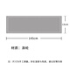 随灿q丝巾小长条形女围巾时尚百搭领巾装饰搭配衬衫送礼领巾节日礼物 【TD桔色斜纹】长条围巾1条装