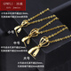 GPWFLI ice glass thickened 18k gold buckle head Ruyi style water drop flower thread buckle jade buckle pendant buckle jade pendant clip buckle accessories melon seed buckle 18K white large size