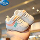 Disneys neuer Frühling 0-1-Jähriger Baby Soft Sohle Kleinkindschuhe koreanische Jungen und Mädchenschuhe Neugeborene ohne Verlust von Schuhen Casual Schuhe A37 Orange Doppel-Netz 13 Innere Länge 10,5 cm