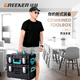 Green Forest Large Combined Stacking Hardware Toolbox Storage and Stacking Multifunctional Industrial Grade Large Capacity Set Toolbox Combination (No. 1, No. 2, No. 3)