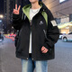 Chang Luzhu Frühlings- und Herbstjacke Herren jugendlicher koreanischer Herrenmode und Evergrande Student Spring and Herbst 683 Weißer Kaffee [Stil] M Vorschläge [80-100jin [Jin entspricht 0,5 kg]]