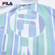 Fila Emerald Women's Woven Jacket 2025 Summer New Fashion Casual с капюшоном с капюшоном Full Print-za XL 175/92a/xl