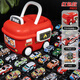 Aibilu children's toy boy birthday gift 3-6 years old alloy car model gift box simulation racing car set
