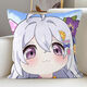 
Beizu Gui Fang Jia Dayi pillow blue file Baizi Baizhou Ziweihua peripheral Q version game peripheral cushion pillow BZ1283 Hina 45x45 cm (pillow case + pillow core)